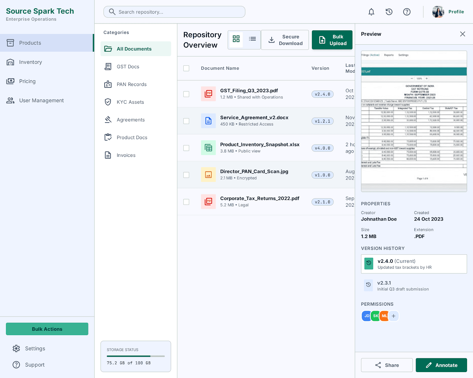 Document Management System